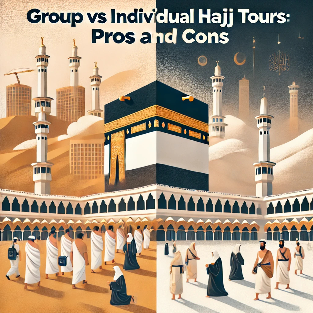 Group vs Individual Hajj Tours: Pros and Cons